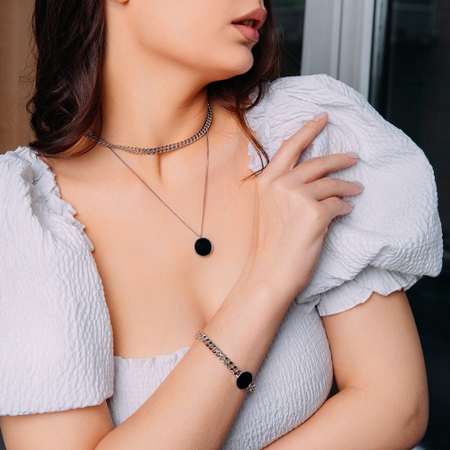 Браслет Fiore Luna Onyx, C2110NM-B04.1 BW/S фото 5