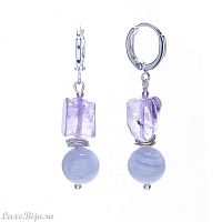 Серьги  Lanzerotti Lavanda LZ-21.03-065_9636