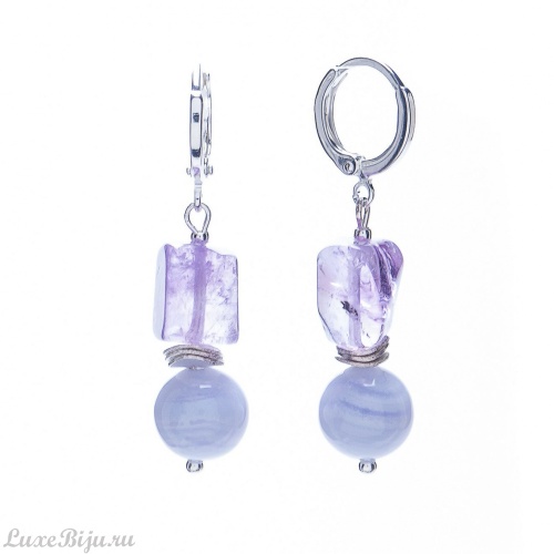 Серьги  Lanzerotti Lavanda LZ-21.03-065_9636