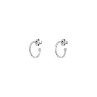 Серьги VIDDA, Tailor Charms, полукольца, металл, VD22-01604 серебристый