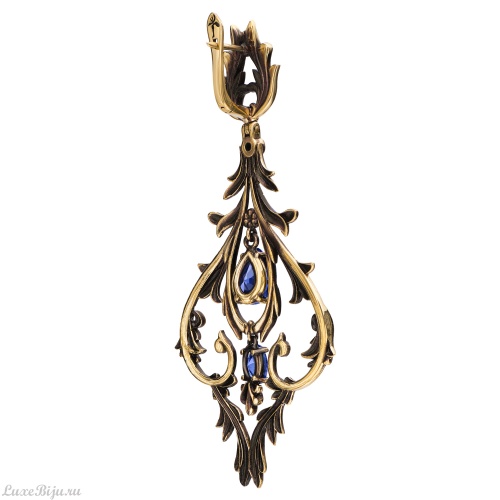 Серьги Fiore di Firenze OR1540 TANZANITE фото 15