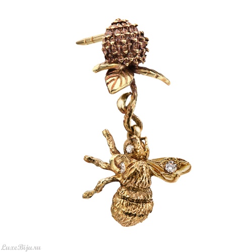 Серьги пусеты Fiore di Firenze OR2104 CRYSTAL фото 18