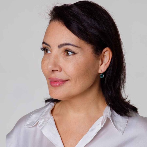 Серьги Fiore Luna Emerald, A1911.18 G/S фото 2