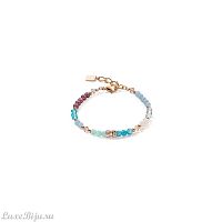 Браслет Coeur de Lion Aqua-Lilac 6020/30-2026