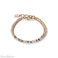 Браслет Coeur de Lion Rose Gold-Grey 5040/30-1200