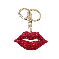 Брелок Moon Paris, Ringo, "Искушение", с кристаллами, MR-24.05-016 красный