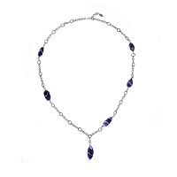 Колье Lanzerotti, Iris, с аметистом, LZ-26.03-079 фиолетовый