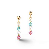 Серьги Coeur de Lion Multicolour Spring, 6022/21-1527