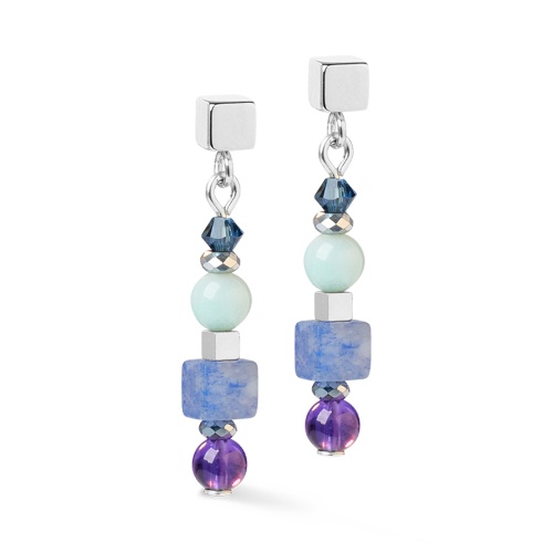 Серьги Coeur de Lion Blue, 4347/21-0700