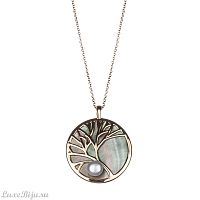 Колье Fiore Luna AP3852.2 BW/G