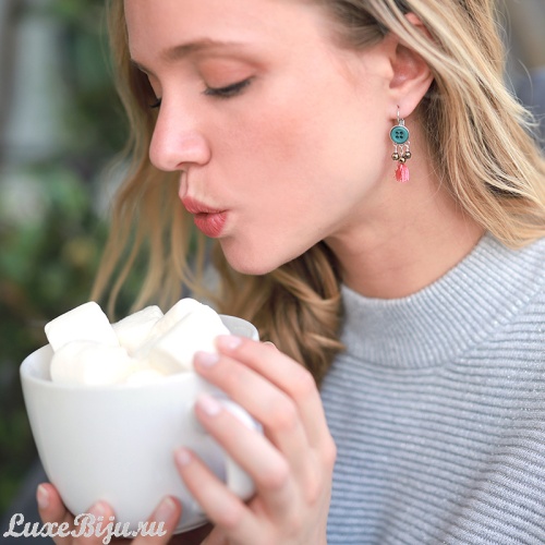 Серьги  TARATATA Cousu-Main TT-H19-07744-10M фото 2