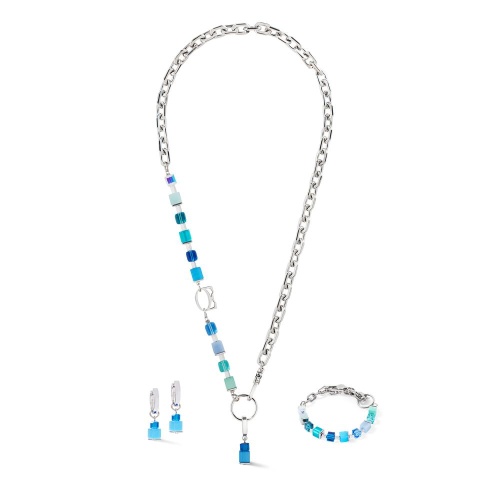 Серьги Coeur de Lion Blue-Turquoise, 4712/21-0706 фото 5