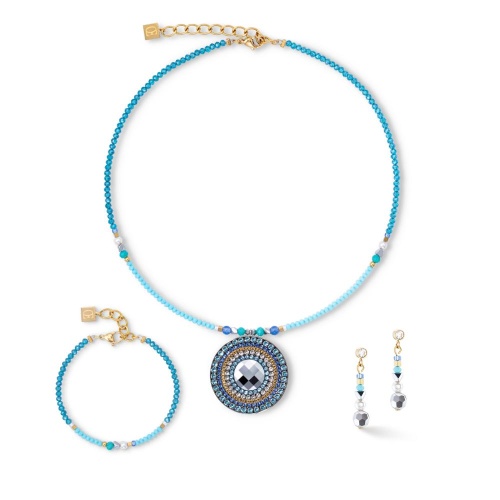 Серьги Coeur de Lion Turquoise, 2035/21-0600 фото 3