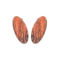 Серьги Katerina Vassou, Bahar, с мраморным дизайном, KV23-307708G оранжевый