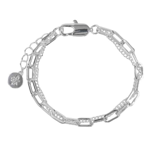 Браслет Fiore Luna Twice Сarabiner, CL6104 S