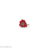 Кольцо Franck Herval, Scarlet, с кристаллом Swarovski и цветной смолой, FH26.2-19-64010 красный