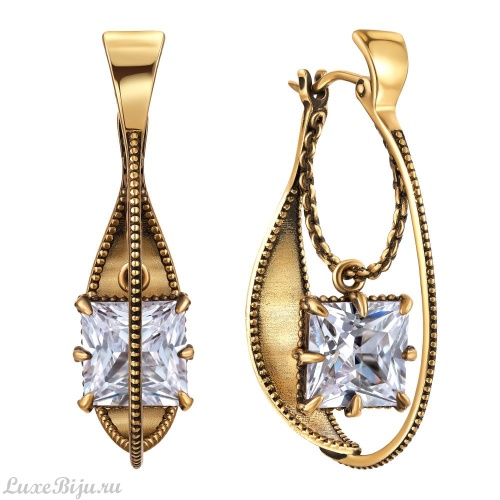 Серьги Fiore di Firenze OR5028 CRYSTAL фото 2