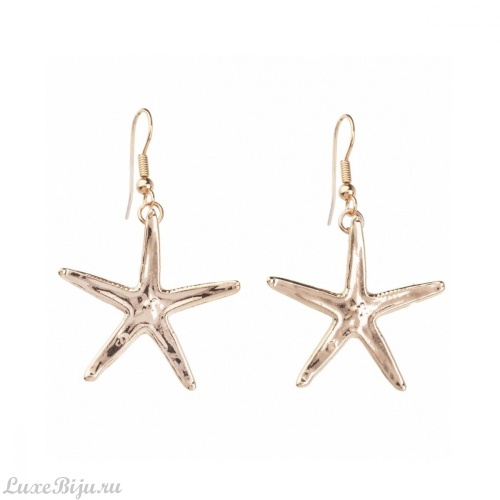 Серьги Ester Bijoux Морская Звезда LF9C-RG BR