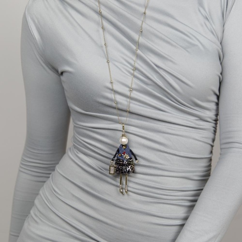 Подвеска Miamelie, кукла Джулия, MiA-2604-CL8883 золотистый фото 3