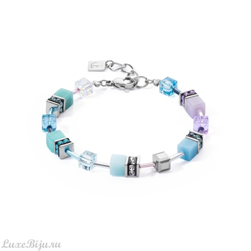 Браслет Coeur de Lion Aqua-Lilac, 2838/30-2026