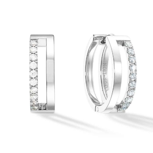 Серьги Coeur de Lion Crystal-Silver, 0136/21-1817 фото 2