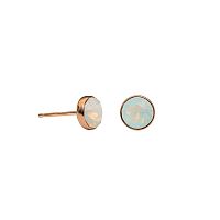 Пусеты Fiore Luna White Opal, SWE297 WO RG