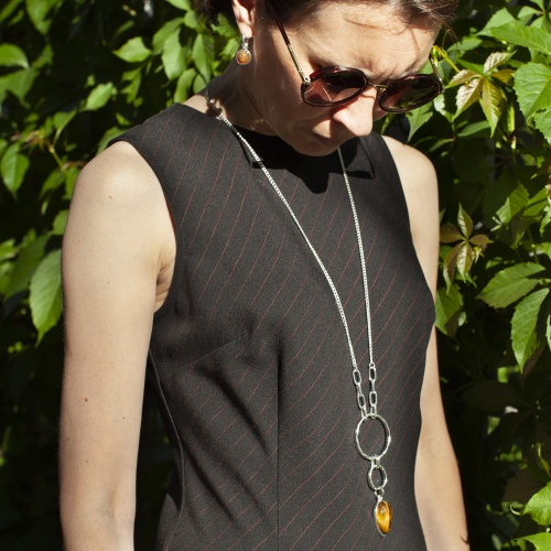 Колье Fiore Luna TIGER EYE, LN3171-6 BR/S фото 4