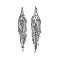 Серьги Moon Paris, Bohemia, с кристаллами, MB-23.12-033 серебристый