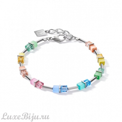 Браслет Coeur de Lion Multicolor Pastel, *5020/30-1522