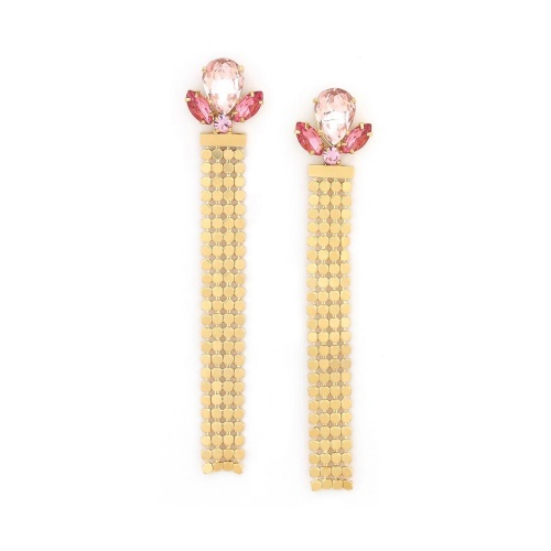 Серьги Franck Herval, Irene, с кристаллами Swarovski, FH24.2-12-69081 золотистый фото 6