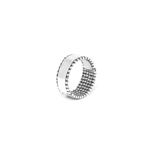 Кольцо ORI TAO, Trocadero, незамкнутое, в стиле ар-деко, OT22.1-19-29908 серебристый фото 4