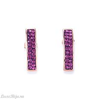 Серьги Coeur de Lion Amethyst, 0214/21-0824