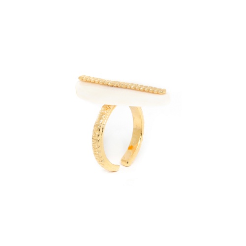 Кольцо Nature Bijoux, Ivory, разъемное, с костью, NB22.1-19-24365 белый фото 4