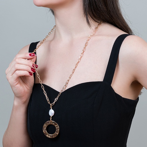 Колье Fiore Luna Perle, LN5107 BW/RG фото 2