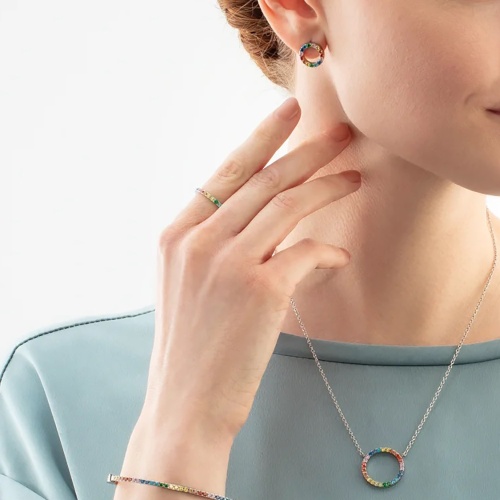 Кольцо Coeur de Lion Multicolour Silver, 0146/40-1517 54 фото 4