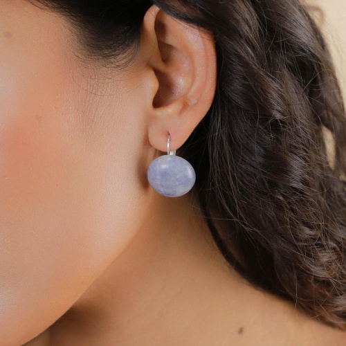 Серьги Nature Bijoux, Skala, с содалитом, NB26.1-12-90575 синий фото 3