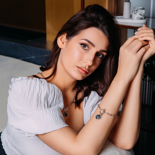 Браслет Fiore Luna SSHA, C2009SW-B01.15 BR/S фото 4