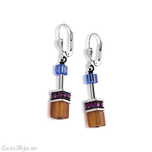 Серьги Coeur de Lion Multicolor Autumn 2 2838/20-1556
