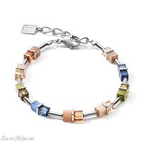 Браслет Coeur de Lion Blue-Brown-Olive 5020/30-0750