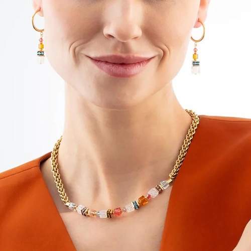 Серьги Coeur de Lion Multicolour Sunset, 3021/21-1546 фото 4