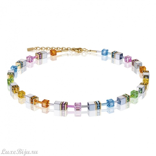 Колье Coeur de Lion Multicolour Pastel 4015/10-1522