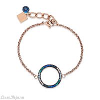 Браслет Coeur de Lion Blue-Turquoise 4957/30-0706
