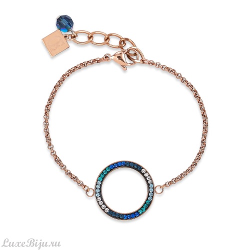 Браслет Coeur de Lion Blue-Turquoise 4957/30-0706