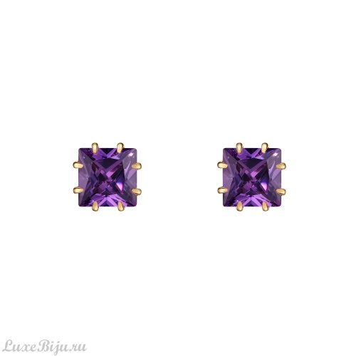 Серьги пусеты Fiore di Firenze OR1606 AMETISTA PICCOLO