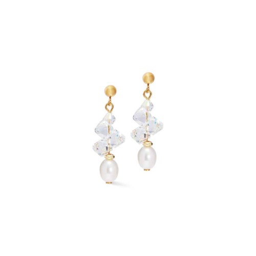 Серьги Coeur de Lion Crystal-Gold, 1136/21-1816