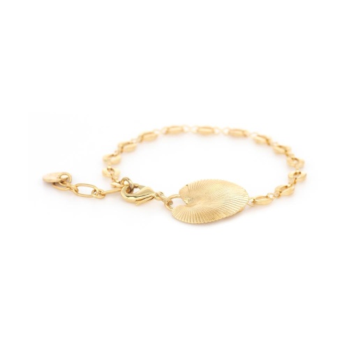 Браслет ORI TAO, Palmspring, с пальмовым листом, OT24.2-13-69251 золотистый