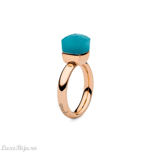 Кольцо Qudo Firenze turquoise opal 17.8 мм 610616/17.8 BL/G