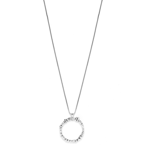 Колье ORI TAO, Silver Beads, с подвеской, OT21.2-15-30927 серебристый фото 4