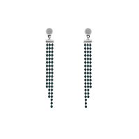Серьги VIDDA, Eternity, с кристаллами Swarovski, VD23.2-01783 зеленый