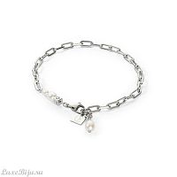 Браслет Coeur de Lion White-Silver, 1112/30-1417
